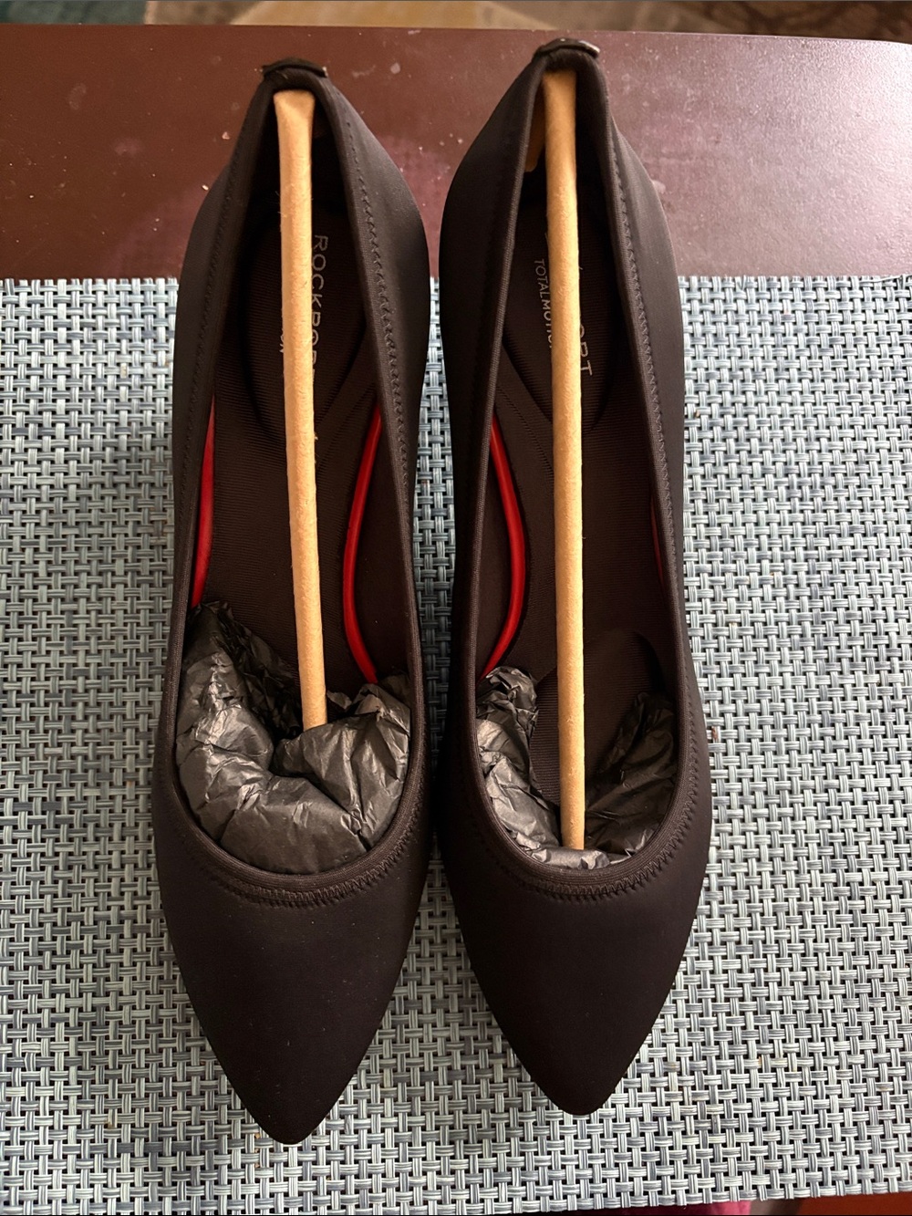 Rockport Women's Black Pointed Toe Heels